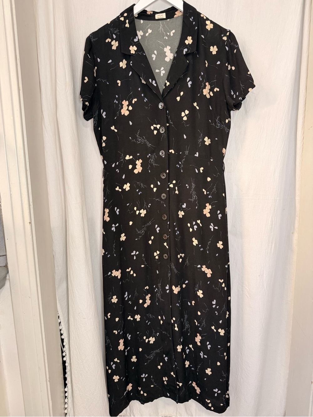 Aritzia, Wilfred, Vintage inspired Button-up Shirt Dress, sz S